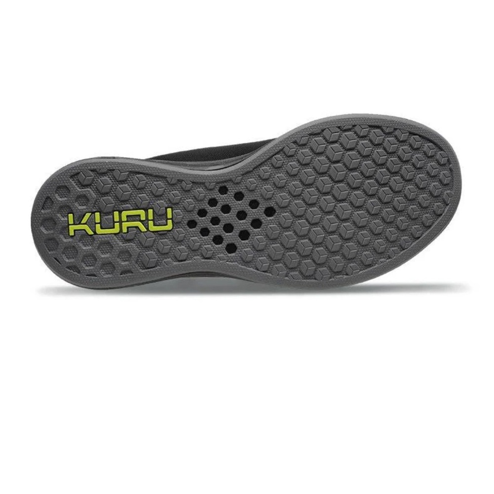 KURU Atom Men's Shoes - Jet Black and Citron Size 13 Wide - Picture 8 of 12